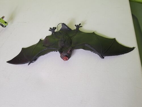Vintage Rubber Toy Vampire Bat Hong Kong Suction Cups 12" - £11.55 GBP