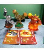 2012 Skylanders Giants Action Figure Lot of 3 Terrafin Stump Smash Eruptor - $9.16