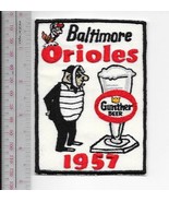 Beer Baseball Baltimore Orioles &amp; Gunther Beer American League 1957 Prom... - £7.97 GBP
