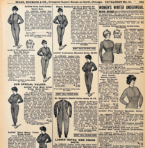 1901 Women&#39;s Union Suits Reproduction Advertisement Sears Fashion Clothe... - $19.99