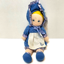 Vintage Dakin Nabisco Plush Blue Bonnet Sue Stuffed Promo Doll 11 inches - $10.62