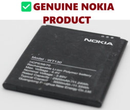 Extend Your Nokia Phone&#39;s Life! 3000mAh Battery (WT130) - Genuine OEM - £14.12 GBP