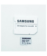 Samsung EVO Plus 512 GB Class 10/UHS-I (U3) V10 microSDXC - 1 - $154.04 CAD