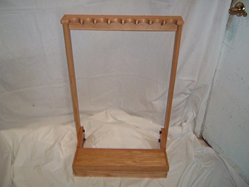 handmade 8 Gun Folding Rack - Natural Finish - $130.00