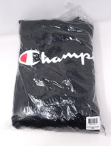 Champion Powerblend Feece Graphic Script Logo Pullover Hoodie Xxl Black - New! - £31.42 GBP