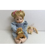 Ashton Drake Hannah Needs a Hug Collectible Vintage Porcelain Doll 1992 - $18.05