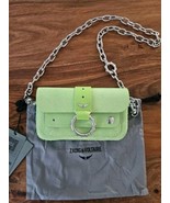 Zadig &amp; Voltaire Kate Wallet Embossed Iguana Leather Crossbody Handbag $... - $371.24