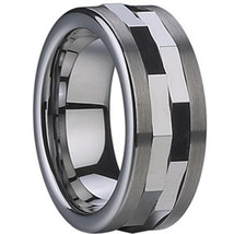 (New With Tag) Tungsten Carbide Spinning Band Ring-TG684A(Size US13.5)  - $24.99