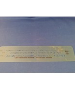 Picket 16S Lettering Guide Medium Light Slanted (3/32, 5/32 ,3/16) - $8.15 CAD