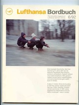 Lufthansa German Airline Bordbuch In Flight Magazine June 1992 Children ... - £11.72 GBP