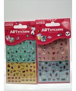 (2) Art Nail Sticker Unicorn Easter Bunny Flowers Spring Ice Cream Cat R... - $113.18 MXN