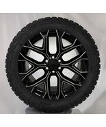 22" Milled Snowflake Wheels 275/50R22 Rugged Terrain Tires Chevy Silvera... - $2,266.11