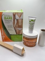 Sally Hansen Naturally Bare Honeywax Hair Remover For Body Set New Open Box - £13.81 GBP