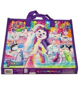 Lisa Frank TIKANNI HUSKY Trifold Portfolio Storage Case Folder School Ar... - $14.88
