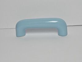 NOS Vintage 3.75" Light Blue Arch Ceramic Porcelain Drawer Cabinet Pull ... - $11.88