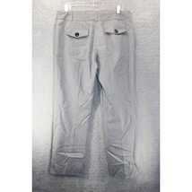 Studio 1940 Womens Dress Career Pants Gray Stretch Pockets Petites 12 - £4.80 GBP