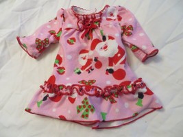 18” Doll Christmas Santa Nightgown Pajamas Dollie &amp; Me American Girl NWOT! - £7.90 GBP