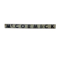Side Emblem International McCormick Vintage Metal 9.25” - $24.00