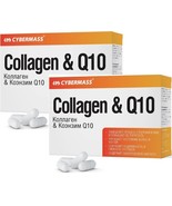 2 PACK CYBERMASS Collagen &amp; Coenzyme Q10 capsules 60 pcs - $1,016.84 MXN