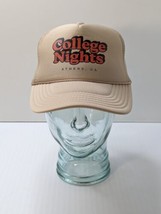 Vtg Trucker Hat Athens Georgia College Nights UGA University Of Bulldogs Dawgs - £19.49 GBP