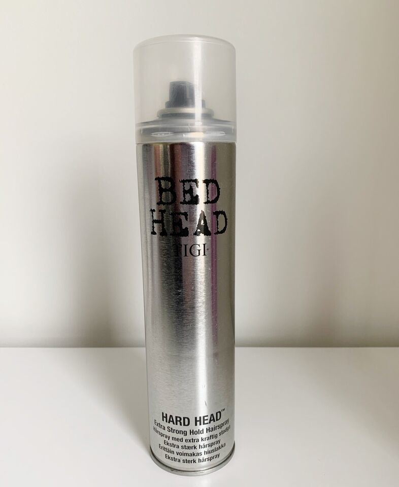 Tigi Bed Head Hard Head EXTRA Strong Hold Hair Spray SILVER CAN Jumbo Size 385ml