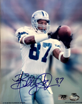 Billy Davis Dallas Cowboys Autographed Signed 8X10 Photo W Coa - £15.50 GBP