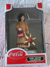 NOS Coca-Cola Town Square Collection Woman Coke Bottles Red Yellow Star ... - £7.41 GBP