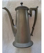 Reed &amp; Barton pewter coffee pot #1824 8 1/4&quot; nice patina - $35.00