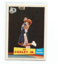 Mike Conley Jr. (Memphis) 2007-08 Topps &#39;57-58&#39; Variation Rookie Card #114 - £3.89 GBP