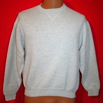 Vintage 90s RUSSELL ATHLETIC 50/50 Heather Gray SWEATSHIRT Kids Youth XL... - $19.79