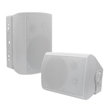 6.5 Inches Outdoor Speakers Waterproof Wired 400 Watt With Powerful Bass,Wall Mo - £157.33 GBP