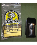 DeSantis BLACK LEATHER DUTY SERVICE CHEMICAL PEPPER SPRAY POUCH HOLSTER ... - $365.45 MXN