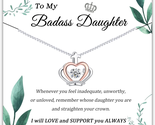 Mothers Day Gifts for Daughter from Mom,Daughter Necklace as Daughter Bi... - £22.74 GBP