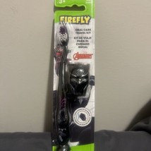 Marvel Avengers Toothbrush Black Panther Travel Kit Soft W/ Suction Cup - $20.67