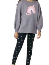 BCBG Girls Kids&#39; ~ 2-Pc. Set ~ MED (10/12) ~ HARBOR MIST ~ Sweatshirt ~ ... - $25.00