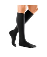 Duomed Soft Class 2 Below Knee Compression Stockings Closed Toe Black Small - $542.64 MXN