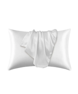 Silk Satin Pillow Cover Pillow Case Comfortable Pillow Case Home Decor Q... - $142.41 MXN