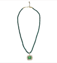 NWT Jade Stone Beads Necklace by Gemma Azzurr - £86.79 GBP