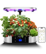 WiFi 12 Pods Hydroponics Growing System with APP Controlled Indoor Garden - $74.25