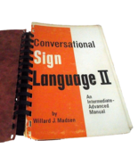 ASL Conversational Sign Language II Intermediate Advanced Manual Madsen ... - £13.91 GBP