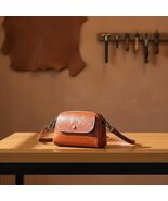 Mini Genuine Leather Crossbody Bag for Women  Vintage Cowhide Phone Shou... - $69.90