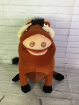 Vintage Disney The Lion King Pumbaa Warthog Jumbo Plush Stuffed Animal Soft Toy - $24.25