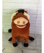 Vintage Disney The Lion King Pumbaa Warthog Jumbo Plush Stuffed Animal S... - £19.36 GBP