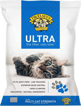 Premium Clumping Cat Litter - Ultra - 99.9% Dust-Free, Low Tracking, Har... - £15.85 GBP