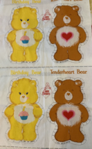 Care Bear Sewing Cut Outs Vintage Cut &amp; Sew Pillow Patterns Tenderheart/... - £22.53 GBP