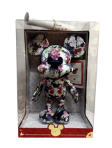 Disney Year of The Mouse Collection Floral Mickey 2020 Plush Number 4 New 16&quot; - £101.20 GBP