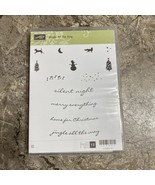 Stampin Up Jingle All The Way Stamp Set Christmas Phrases Snowman Tree D... - $20.41 CAD