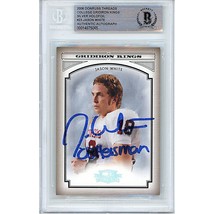 Jason White Oklahoma Sooners 2006 Gridiron Kings OU Signed BGS On-Card Auto Slab - £77.85 GBP