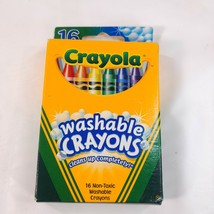 Crayola Washable Crayons 16-Count Nontoxic Multi 2003 Vintage READ - $386.76 MXN