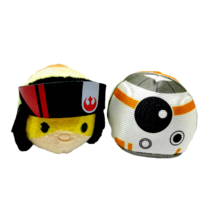 Disney Star Wars Tsum Tsums Set BB-8 Robot Poe Dameron Stuffed Mini Plus... - $9.14